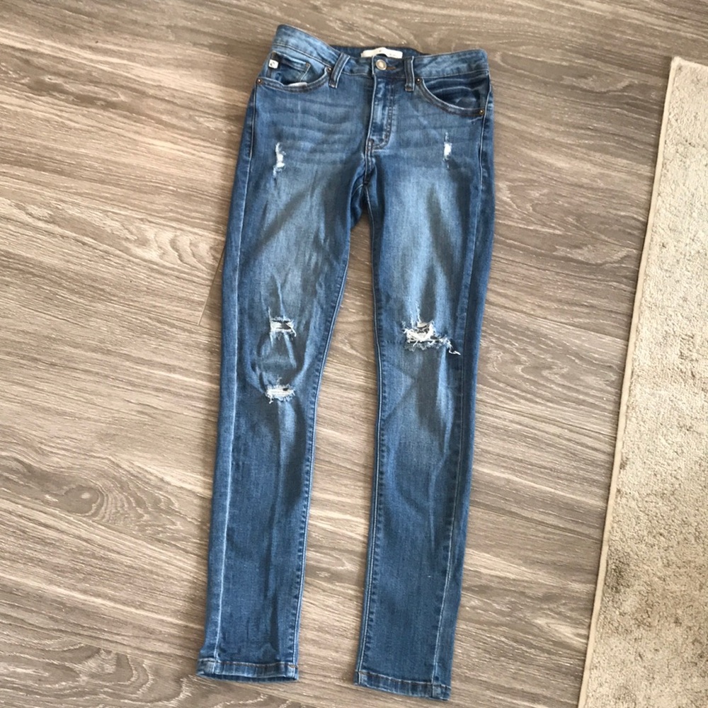 KanCan Distressed Skinny Jeans